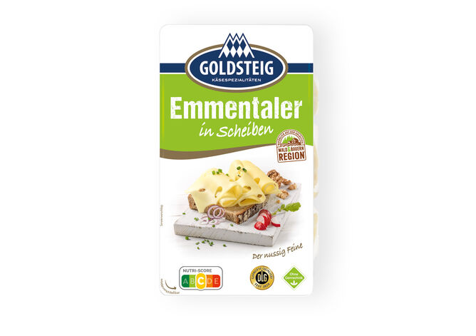 Emmental Cheese Slices - GOLDSTEIG