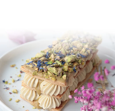 Rezept | Pistazien-Millefeuille