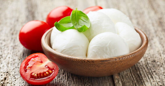 Mozzarella Reich an Eiweiss & Calcium Mozzarella Reich an Eiweiss & Calcium