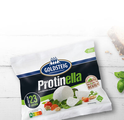 Protinella von GOLDSTEIG, der Mozzarella mit viel Eiweiß