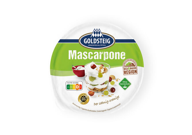 Mascarpone von GOLDSTEIG in 250g Verpackung 
