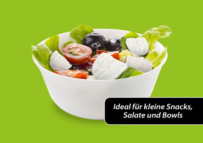 Salat mit Proteinkäse Protinella High Protein Mozzarella