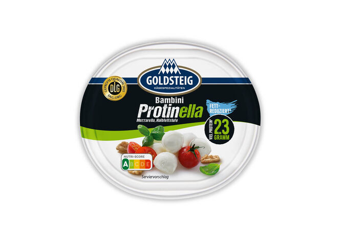 Bambini Protinella Mini von GOLDSTEIG in 125g Verpackung