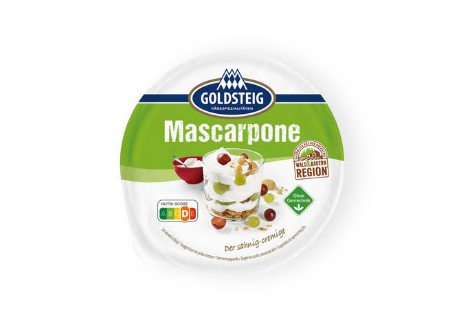 Mascarpone von GOLDSTEIG in 250g Verpackung 