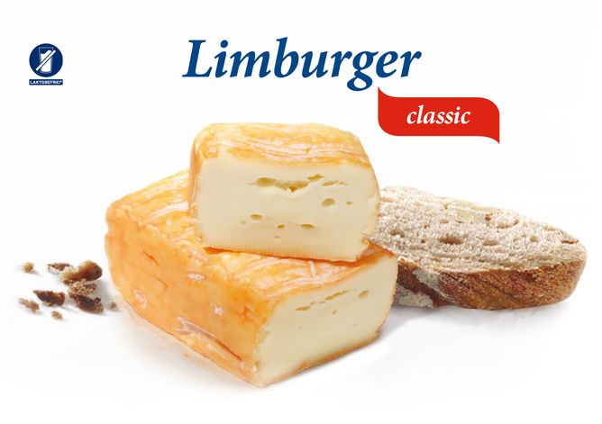 Limburger classic von GOLDSTEIG mit Brot. Laktosefrei