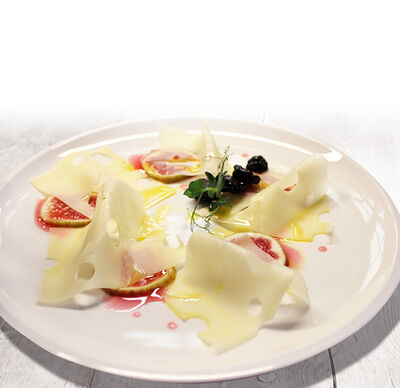 Emmentaler carpaccio GOLDSTEIG