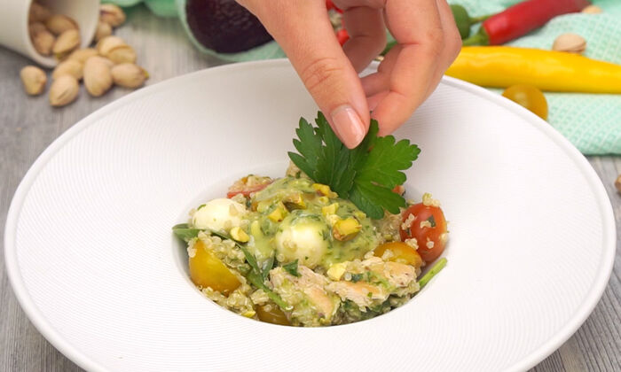 Picknick-Rezept Salatidee mit Mozzarella Mini - GOLDSTEIG