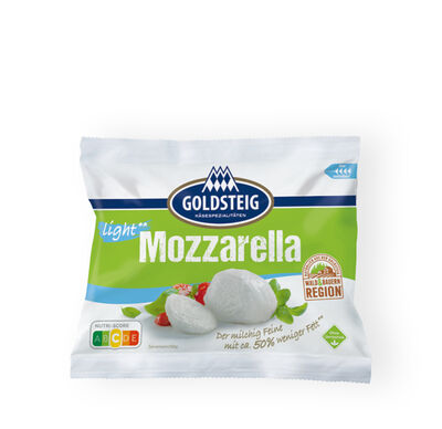 Mozzarella Kugel light von GOLDSTEIG in Verpackung 