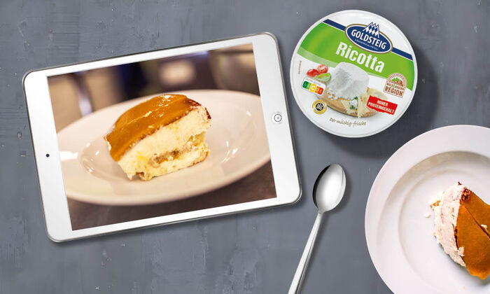 Rezept | Tiramisu mit Mascarpone und Ricotta von GOLDSTEIG