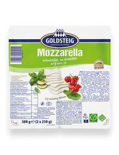 Mozzarella Scheiben von GOLDSTEIG Produktbild