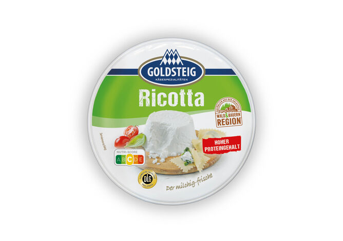 Ricotta von GOLDSTEIG in Verpackung 